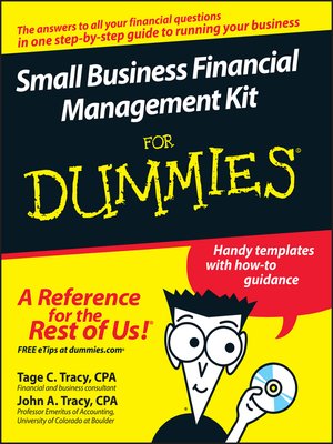 cover image of Small Business Financial Management Kit For Dummies